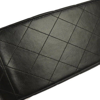 Chanel Black Lambskin Double Sided Handbag