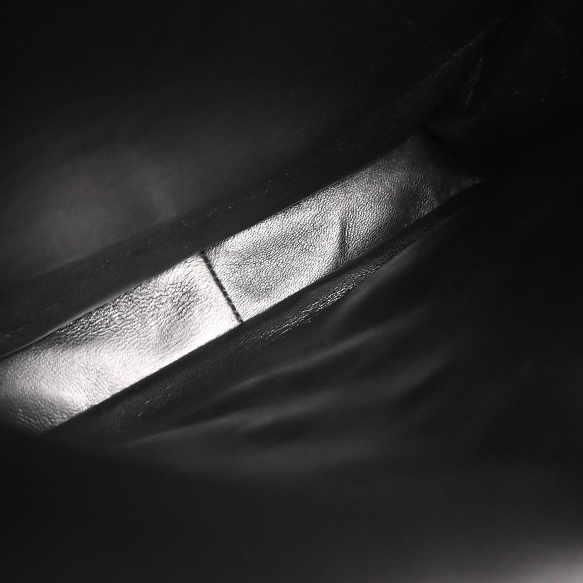 Chanel Black Lambskin Double Sided Handbag