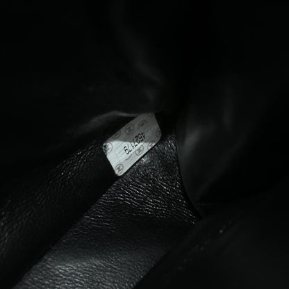 Chanel Black Lambskin Double Sided Handbag