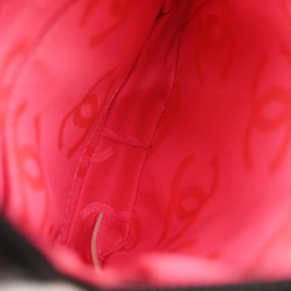 Chanel 2003-2004 Black Calfskin Cambon Ligne Shoulder Bag