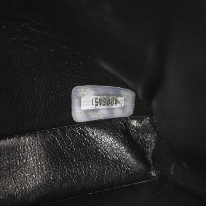 Chanel Black Lambskin Double Sided Flap Shoulder Bag