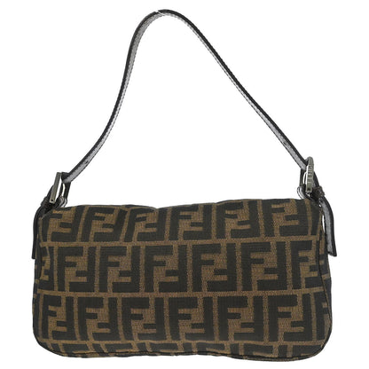 Fendi Brown Zucca Baguette Handbag
