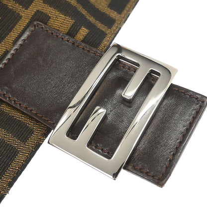 Fendi Brown Zucca Baguette Handbag