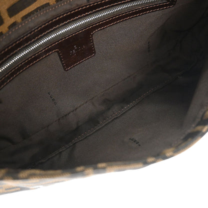 Fendi Brown Zucca Baguette Handbag