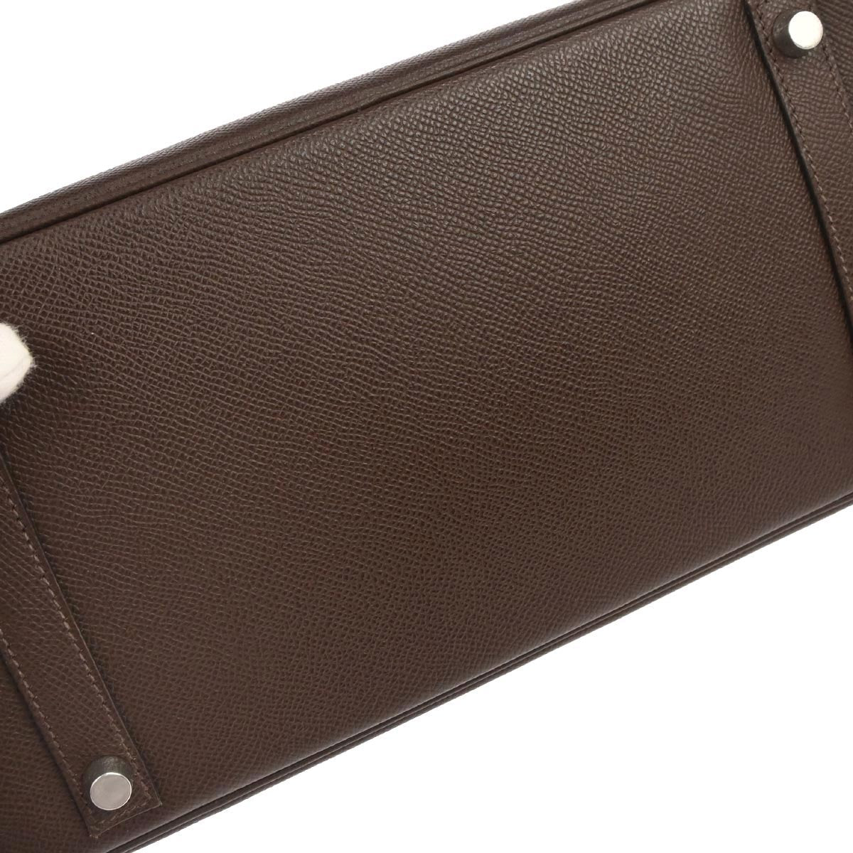 Hermes Chocolat Epsom Birkin 30 Handbag