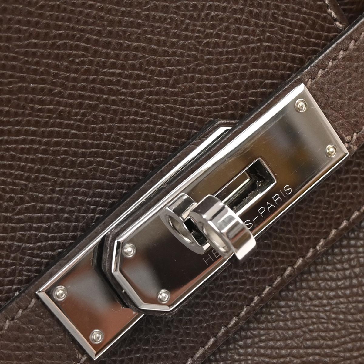 Hermes Chocolat Epsom Birkin 30 Handbag