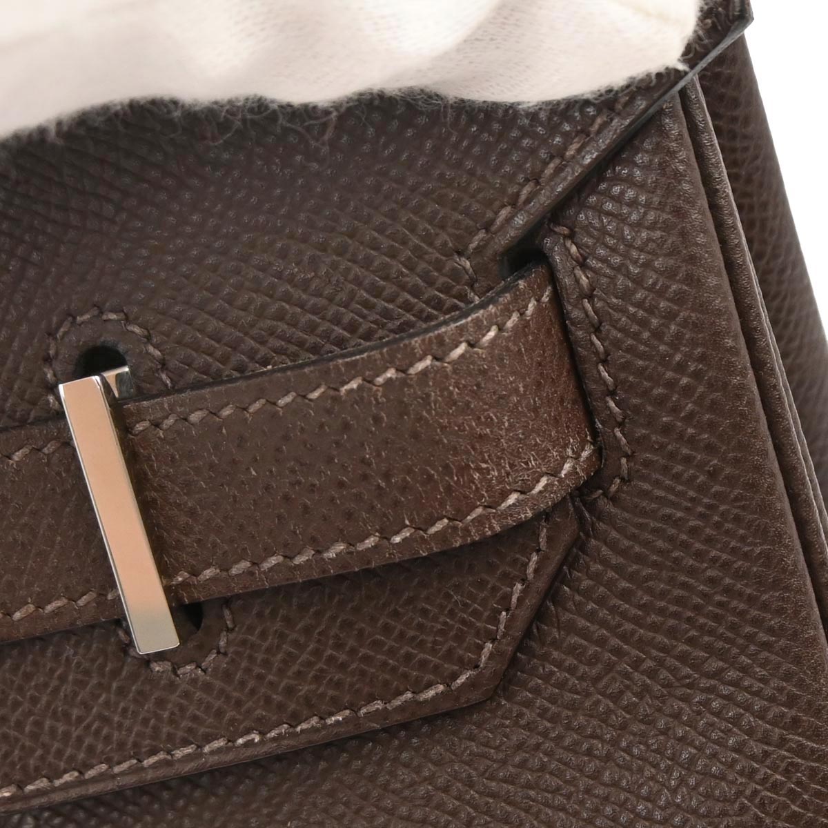 Hermes Chocolat Epsom Birkin 30 Handbag