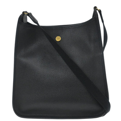 Hermes Black Epsom Vespa PM Shoulder Bag
