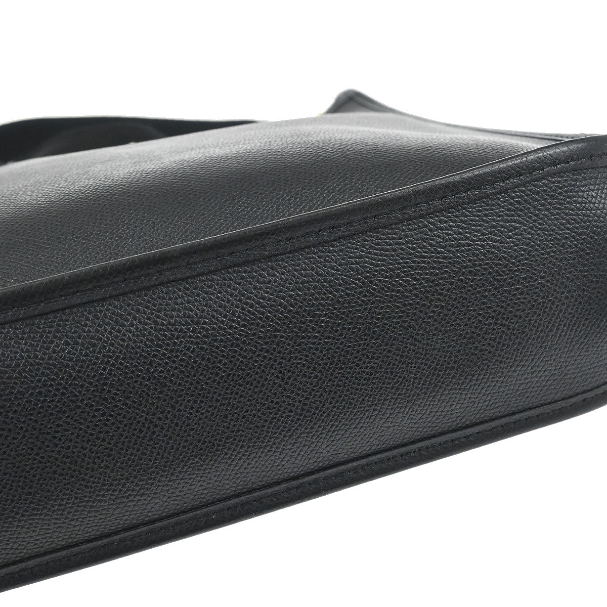 Hermes Black Epsom Vespa PM Shoulder Bag