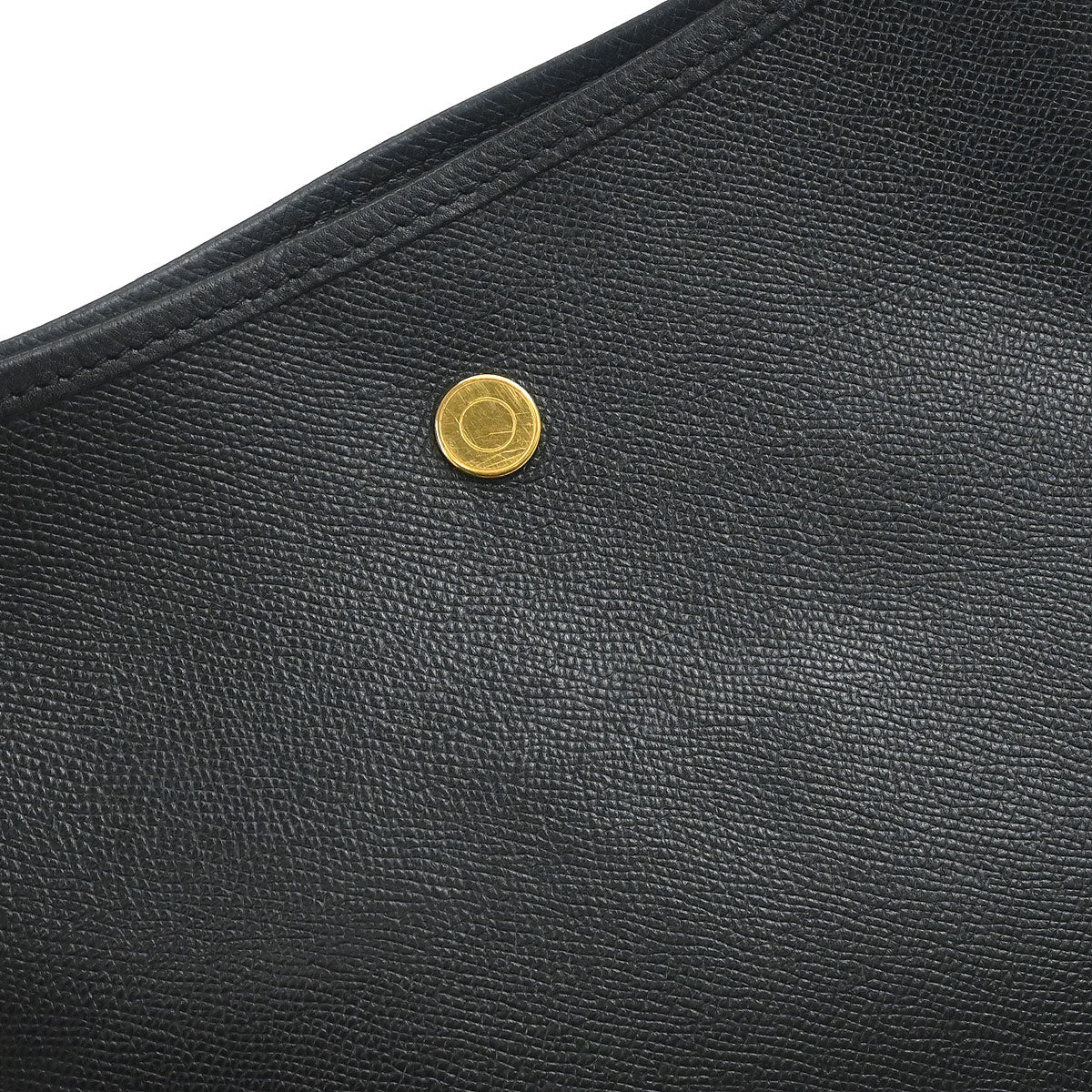 Hermes Black Epsom Vespa PM Shoulder Bag