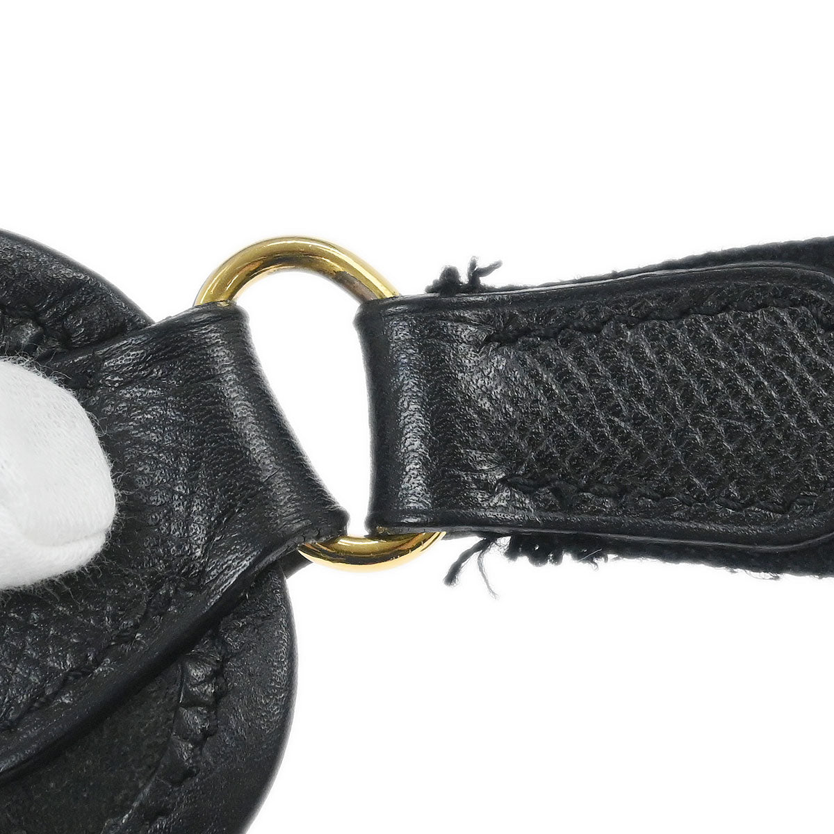 Hermes Black Epsom Vespa PM Shoulder Bag