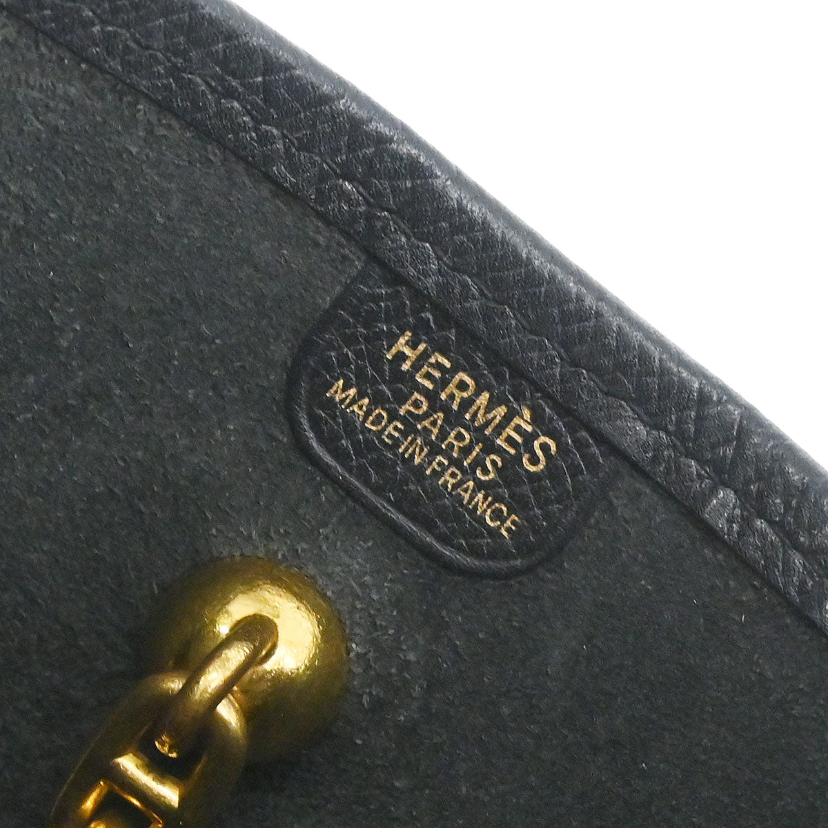 Hermes Black Epsom Vespa PM Shoulder Bag