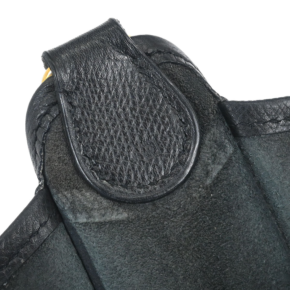 Hermes Black Epsom Vespa PM Shoulder Bag