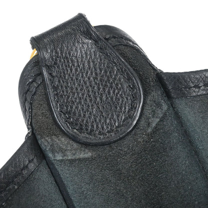 Hermes Black Epsom Vespa PM Shoulder Bag