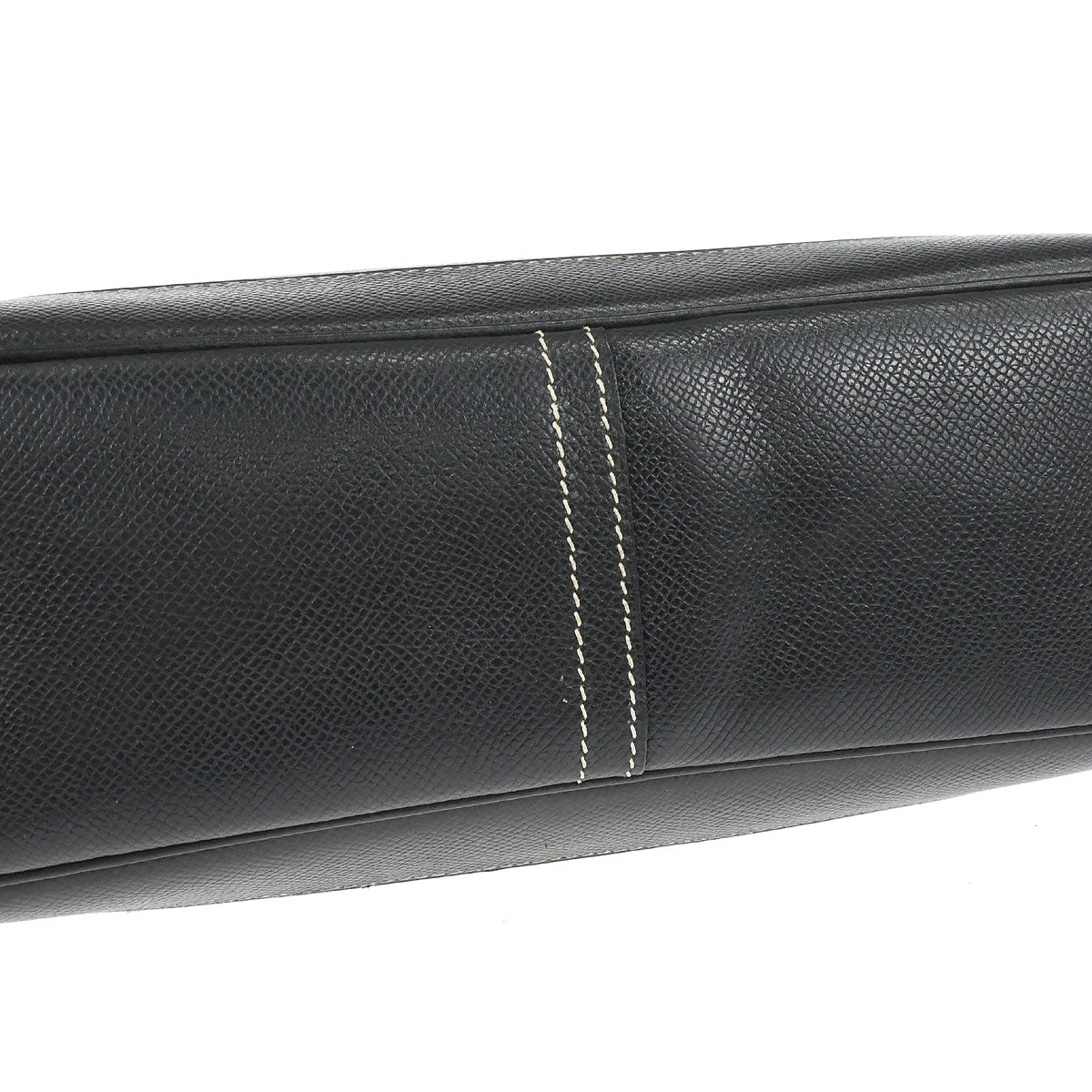 Hermes Black Courchevel Trim 31 Shoulder Bag