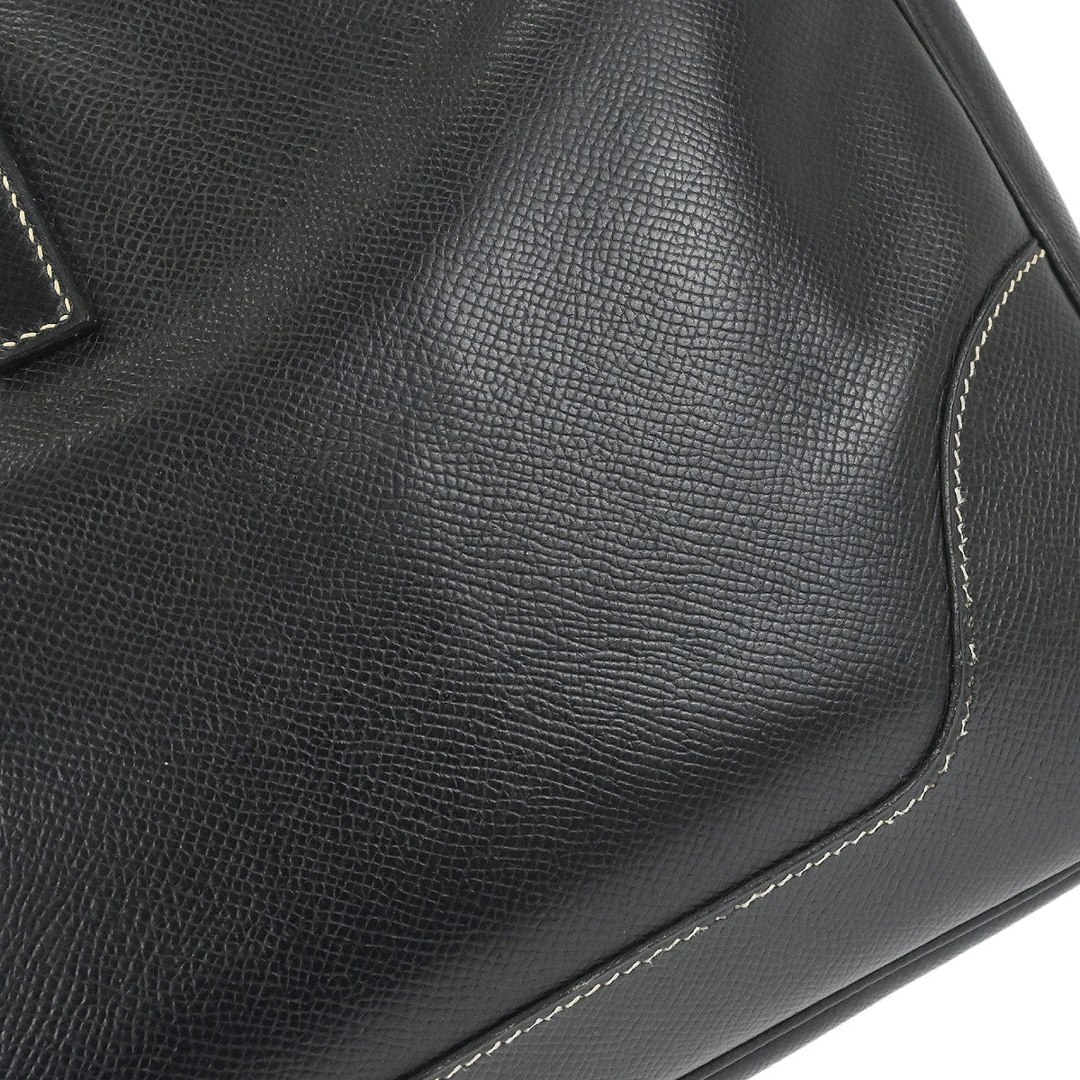 Hermes Black Courchevel Trim 31 Shoulder Bag