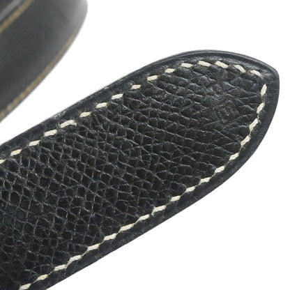 Hermes Black Courchevel Trim 31 Shoulder Bag