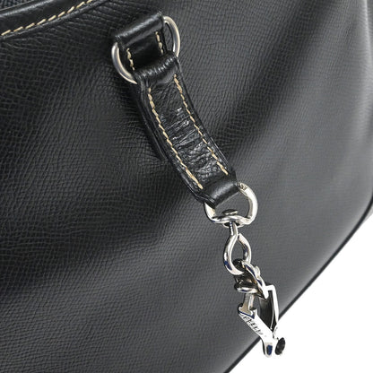 Hermes Black Courchevel Trim 31 Shoulder Bag