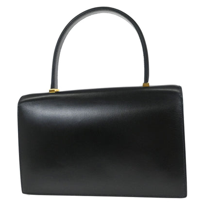 Hermes Black Box Calf Piano Handbag