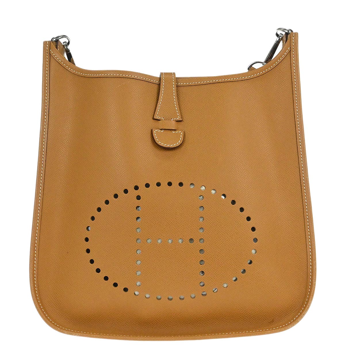 Hermes Natural Epsom Evelyne 2 PM Shoulder Bag