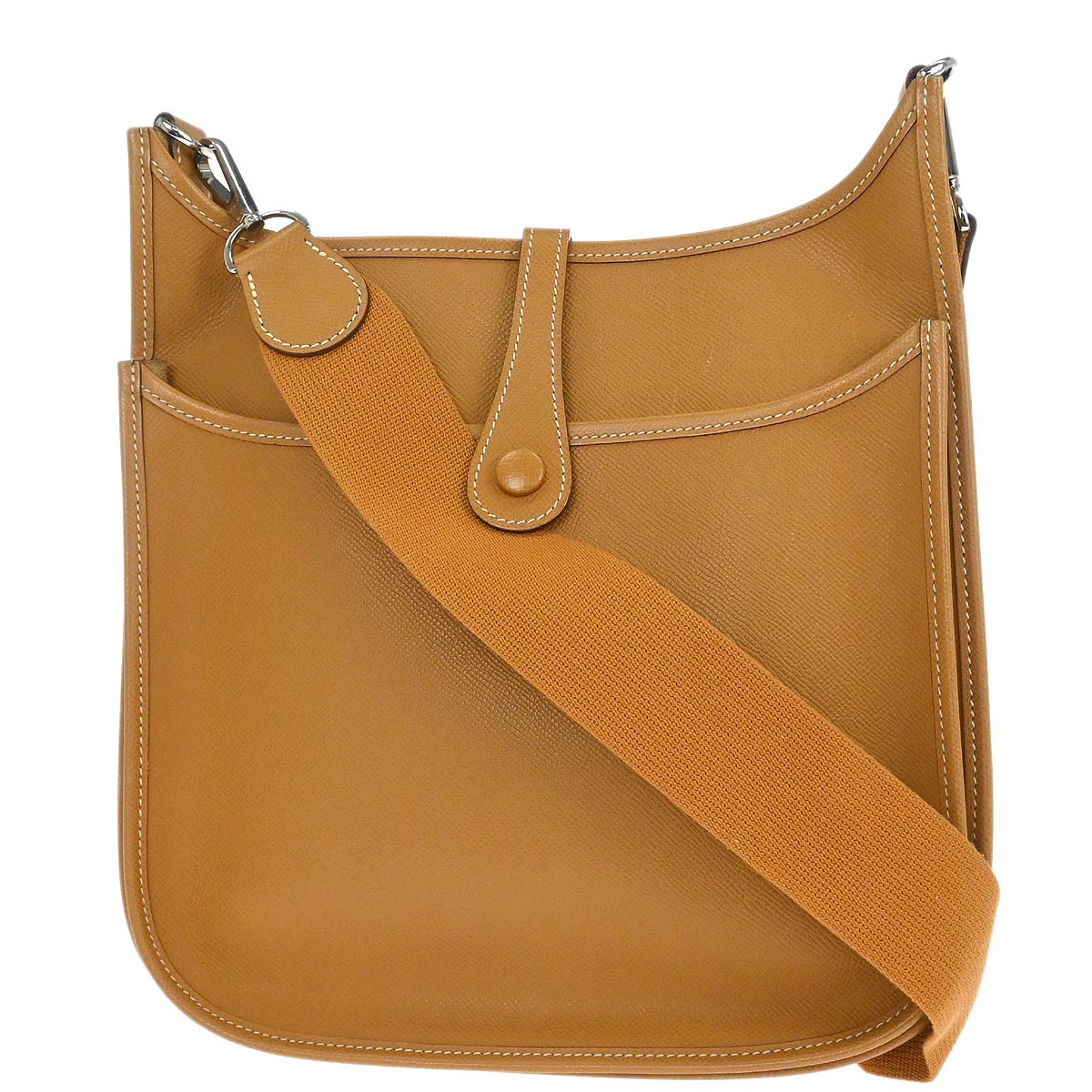 Hermes Natural Epsom Evelyne 2 PM Shoulder Bag