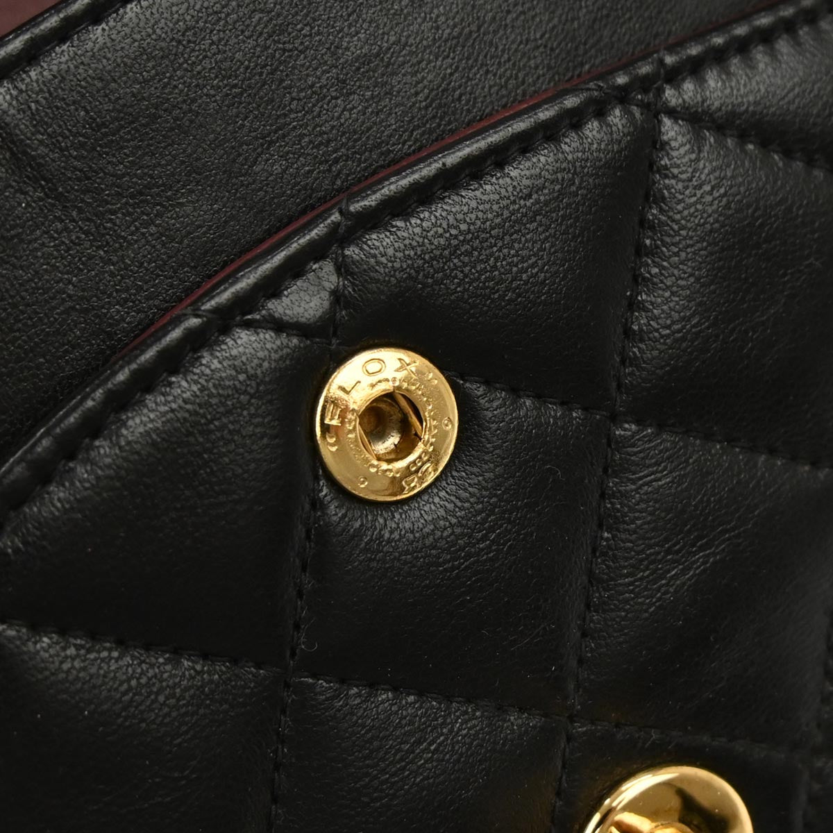 Chanel Black Lambskin Medium Classic Double Flap Shoulder Bag