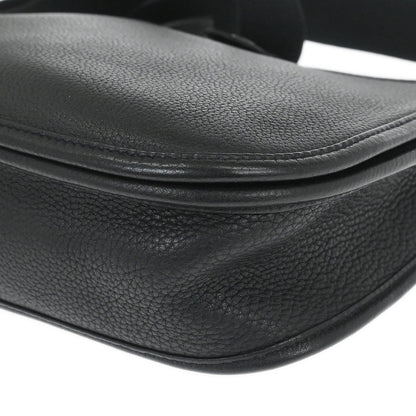 Hermes Black Taurillon Clemence Evelyne 3 29 PM Shoulder Bag
