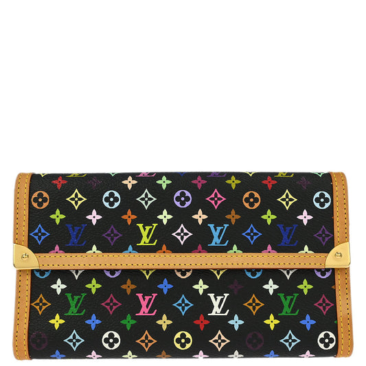 Louis Vuitton Multicolor Porte Tresor International Wallet M92658