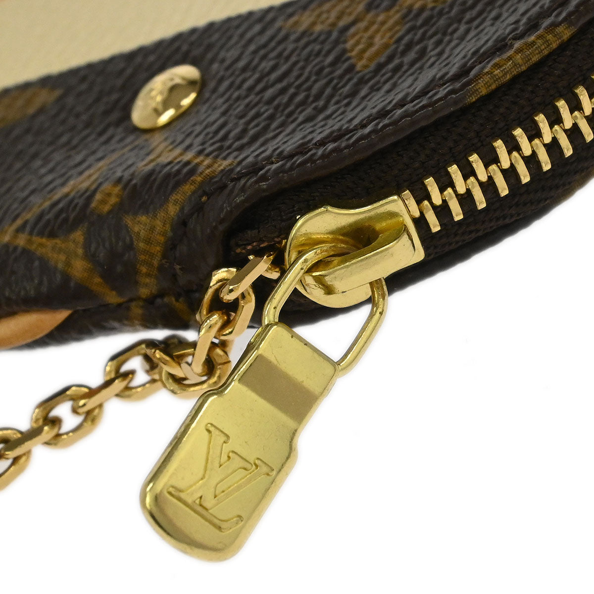 Louis Vuitton Monogram Groom Porte Monnaie Rond Coin Wallet M60037