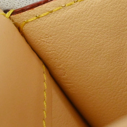 Louis Vuitton Black Multicolor Porte Monnaie Plat Wallet M92656