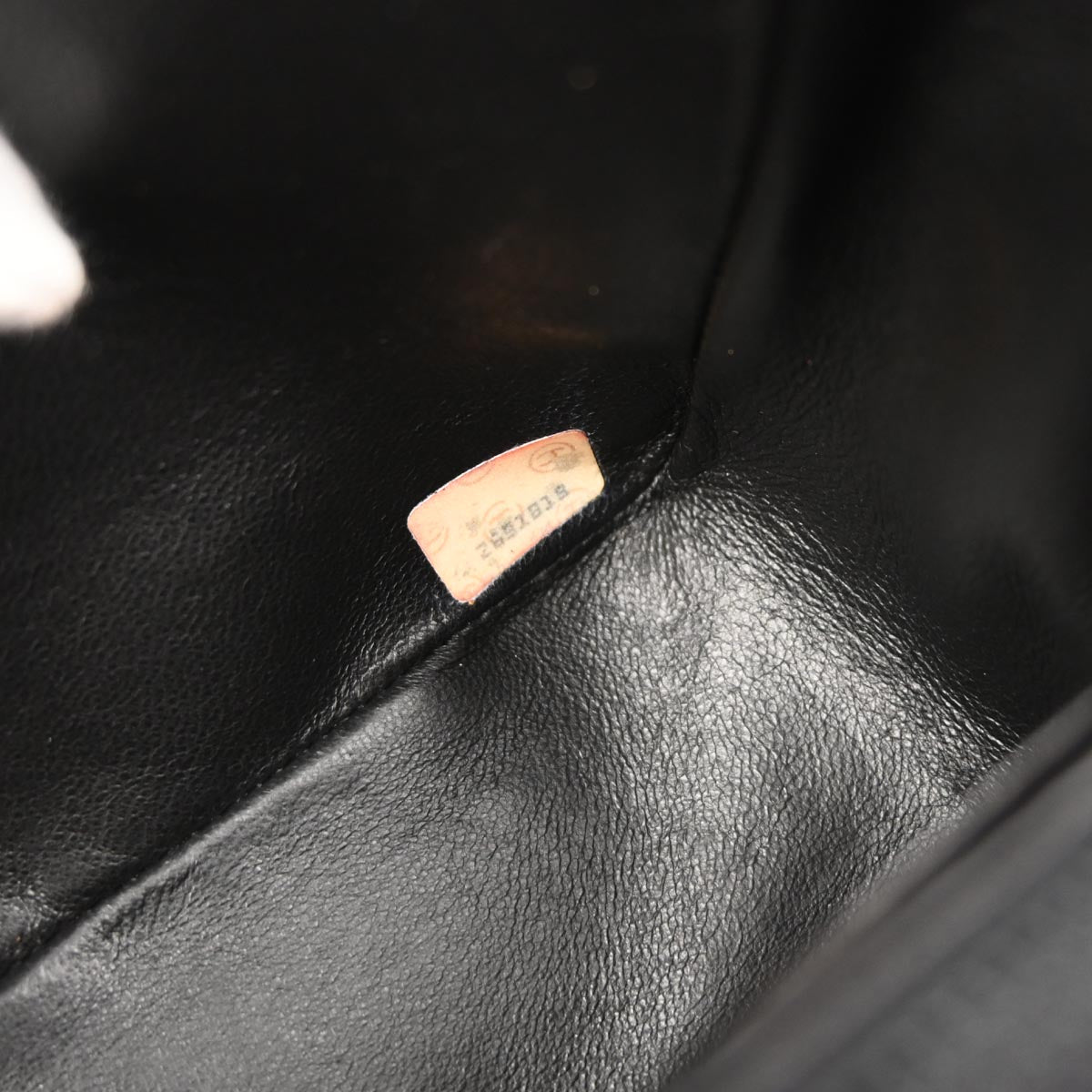 Chanel 1991-1994 Black Caviar Skin Small Diana Shoulder Bag