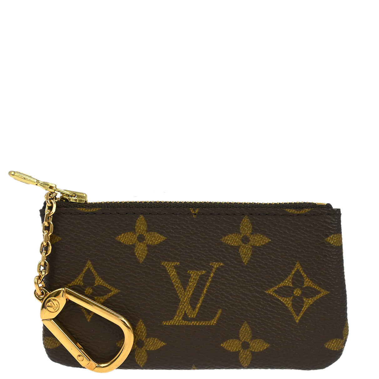 Louis Vuitton Monogram Pochette Cles Coin Purse M62650