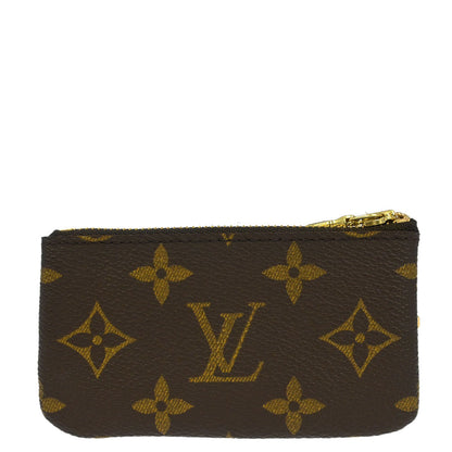 Louis Vuitton Monogram Pochette Cles Coin Purse M62650