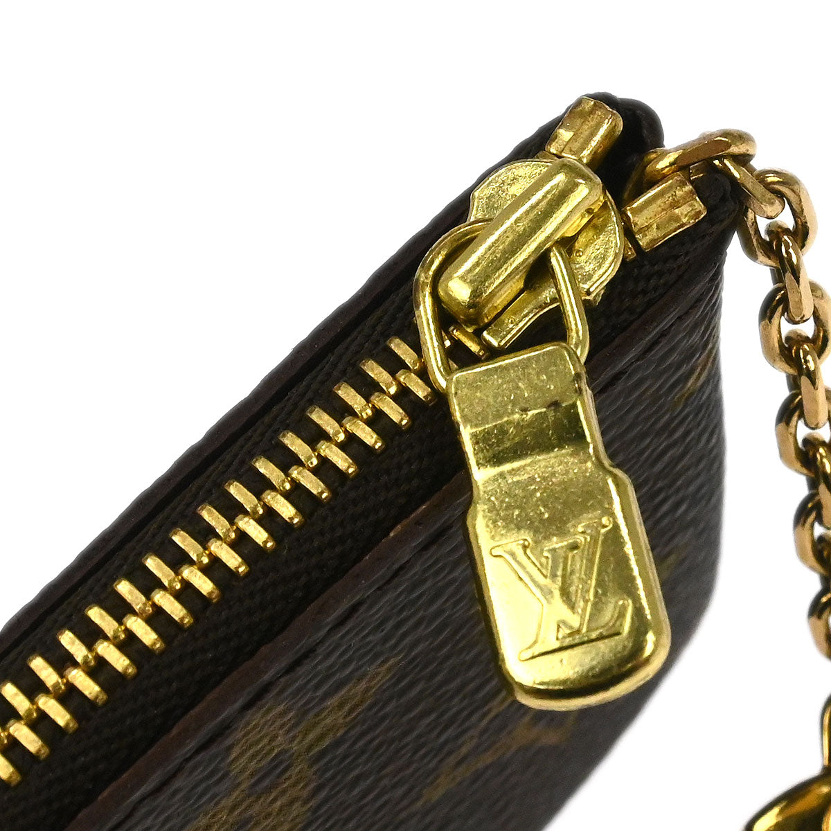 Louis Vuitton Monogram Pochette Cles Coin Purse M62650