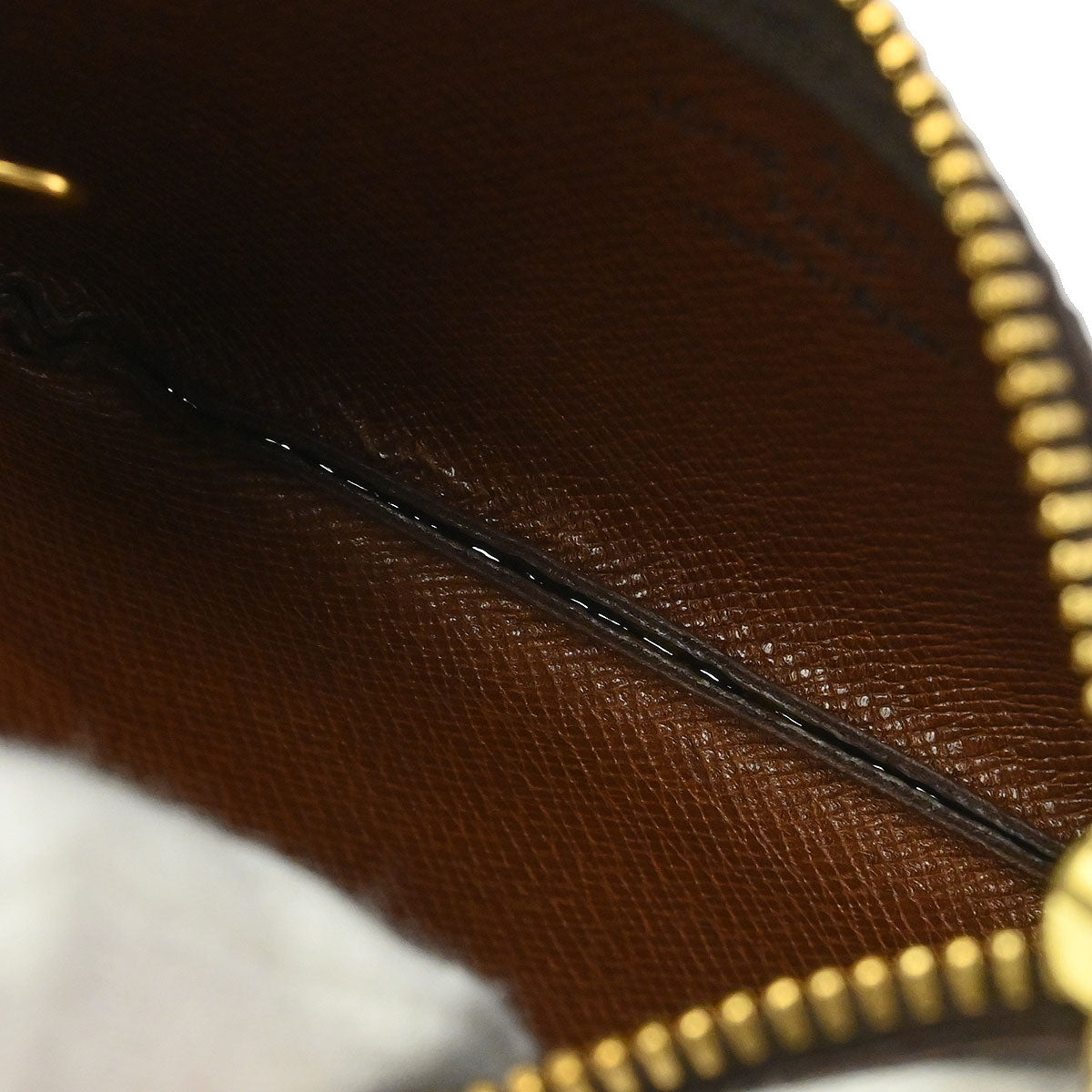 Louis Vuitton Monogram Pochette Cles Coin Purse M62650