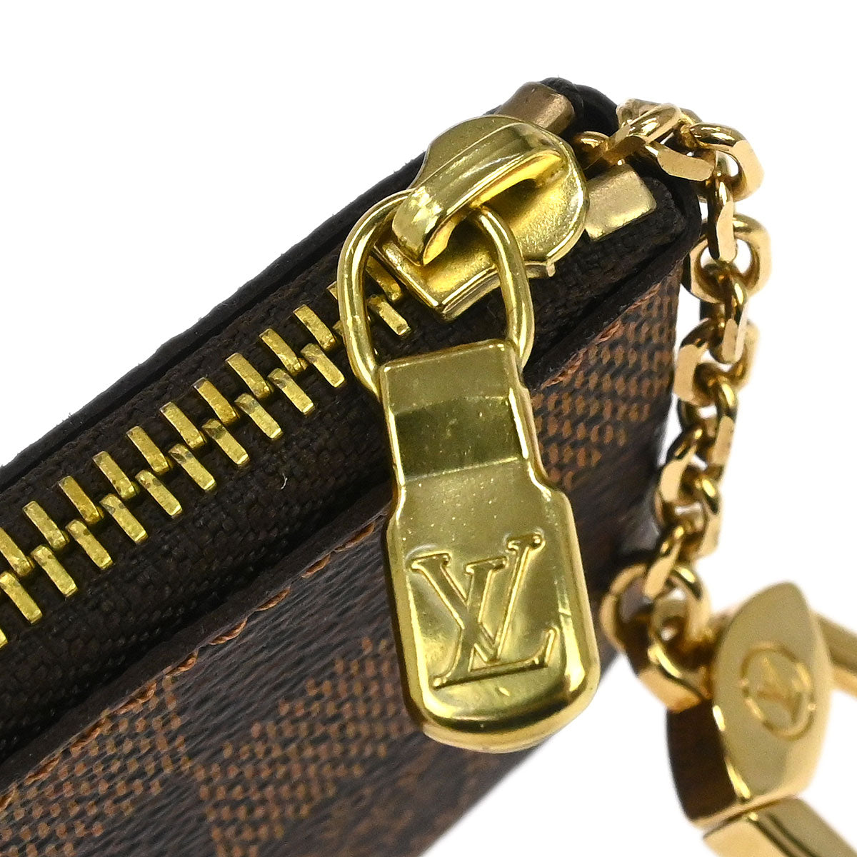 Louis Vuitton Damier Pochette Cles Coin Case Wallet Purse N62658