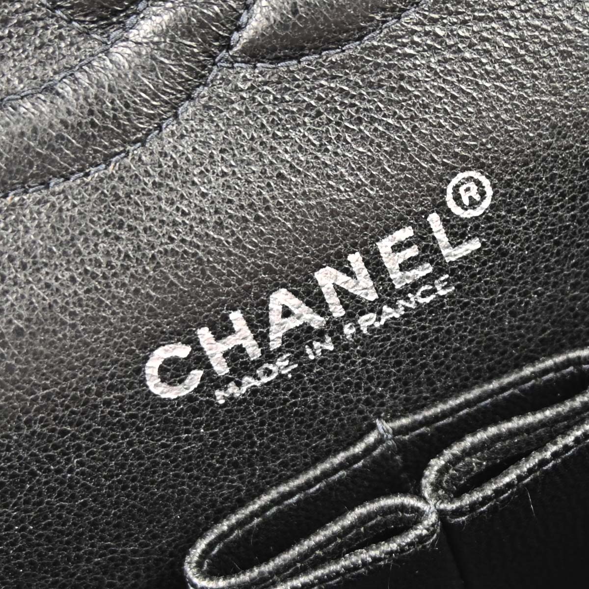 Chanel Black Patent Leather Medium Classic Double Flap Shoulder Bag