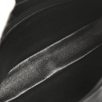 Chanel 2005-2006 Black Lambskin Chain Handbag