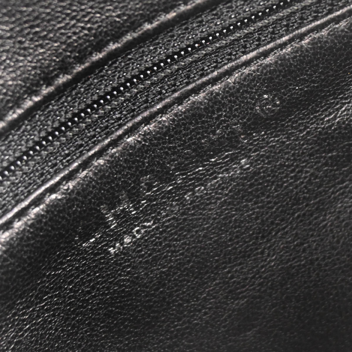 Chanel 2005-2006 Black Lambskin Chain Handbag