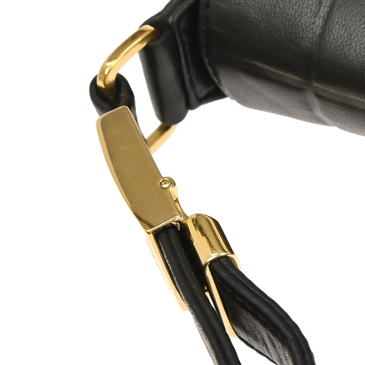 Chanel Black Lambskin Choco Bar Shoulder Bag