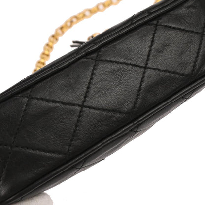 Chanel 1991-1994 Black Lambskin Camera Bag