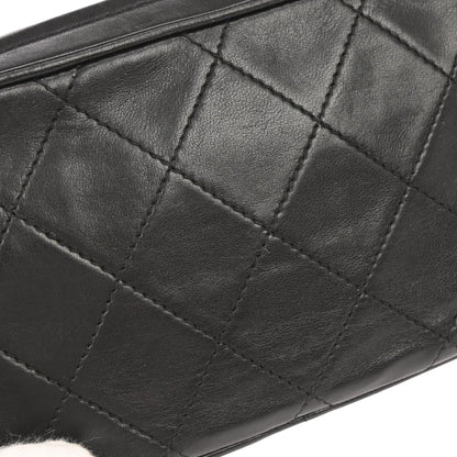 Chanel 1991-1994 Black Lambskin Camera Bag