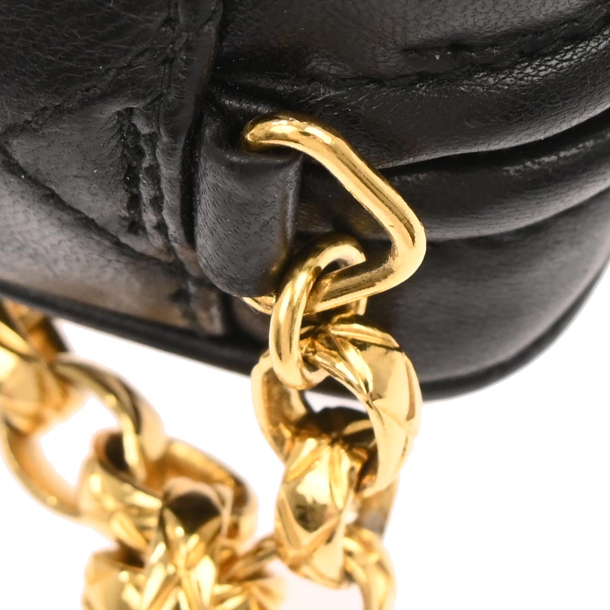 Chanel 1991-1994 Black Lambskin Camera Bag