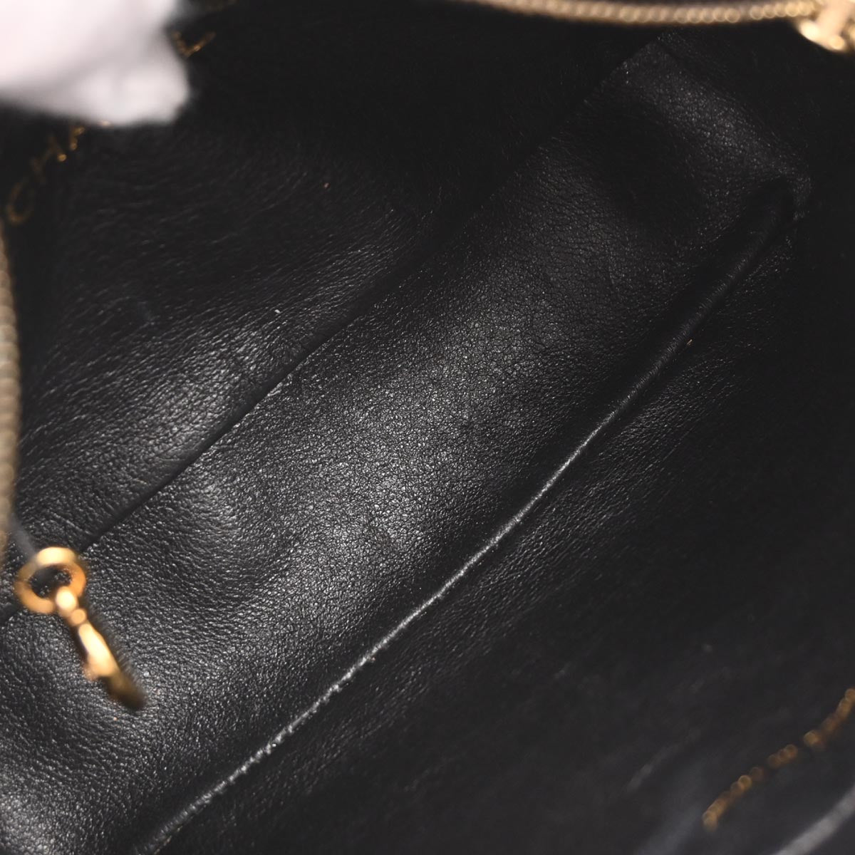 Chanel 1991-1994 Black Lambskin Camera Bag