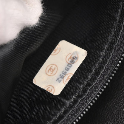 Chanel 1991-1994 Black Lambskin Camera Bag