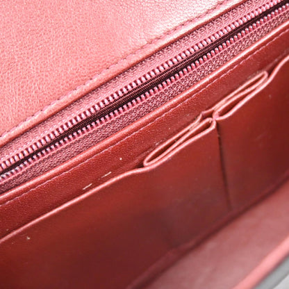 Chanel 1989-1991 Black Lambskin Shoulder Bag