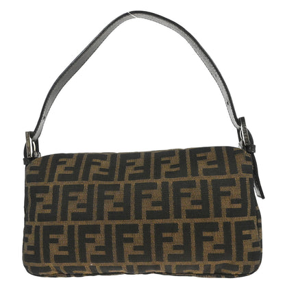 Fendi Brown Zucca Baguette Handbag