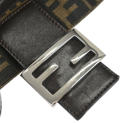 Fendi Brown Zucca Baguette Handbag