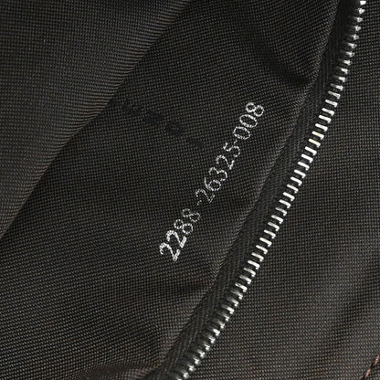 Fendi Brown Canvas Zucca Mamma Baguette Handbag