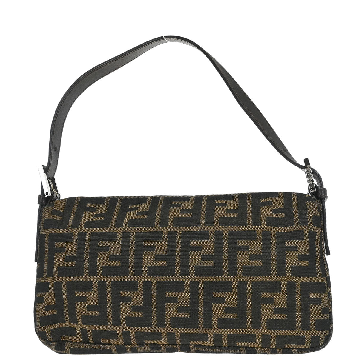 Fendi Brown Zucca Baguette Handbag